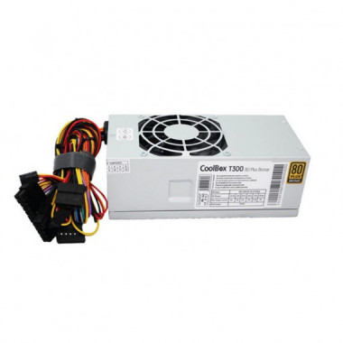 FUENTE DE ALIMENTACION COOLBOX 300W TFX 80 PLUS BR