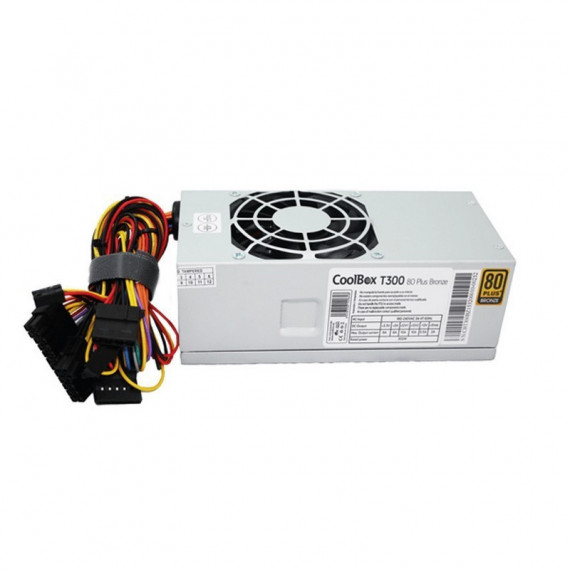 FUENTE DE ALIMENTACION COOLBOX 300W TFX 80 PLUS BR