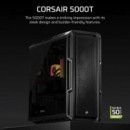CAJA ORDENADOR GAMING CORSAIR 5000T CRISTAL TEMPLA