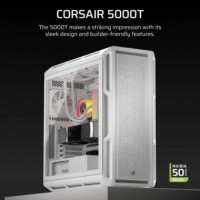 CAJA ORDENADOR GAMING CORSAIR 5000T CRISTAL TEMPLA