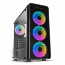 CAJA ORDENADOR GAMING NOX HUMMER TGX RAINBOW ATX R