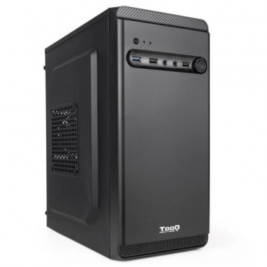 CAJA ORDENADOR TOOQ M-ATX USB 3.0 BLACK ( SIN FUEN