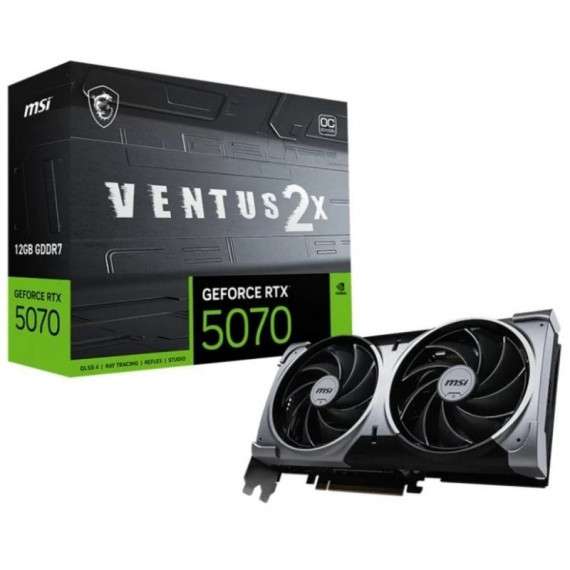 TARJETA DE VIDEO NVIDIA MSI VENTUS 2X OC RTX 5070