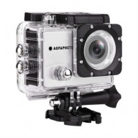 AGFAPHOTO Camara Deportiva Accion  AC5000 12Mpx,Pantalla LCD Wifi,Carcasa Impermeable TRUE 720P