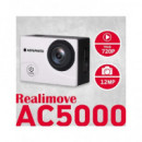 AGFAPHOTO Camara Deportiva Accion  AC5000 12Mpx,Pantalla LCD Wifi,Carcasa Impermeable TRUE 720P