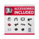 AGFAPHOTO Camara Deportiva Accion  AC5000 12Mpx,Pantalla LCD Wifi,Carcasa Impermeable TRUE 720P