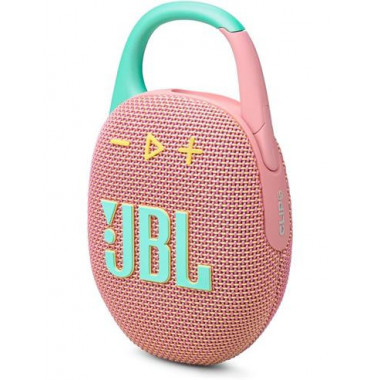 JBL Altavoz Portatil Bluetooth CLIP 5 Rosa IP67/12H Autonomia