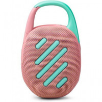 JBL Altavoz Portatil BLUETOOTH Clip 5 Rosa IP67/12H Autonomia