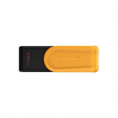 Pendrive Kingston DataTraveler Exodia S, 512GB, USB 3.2 Gen 1 Negro/Amarillo