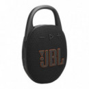 Altavoz JBL Clip 5 1.0 7W Bluetooth 5.3 USB-C IP67 Negro (JBLCLIP5BLK)