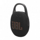 Altavoz JBL Clip 5 1.0 7W Bluetooth 5.3 USB-C IP67 Negro (JBLCLIP5BLK)