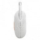 Altavoz JBL Clip 5 1.0 7W Bluetooth 5.3 USB-C IP67 Blanco (JBLCLIP5WHT)