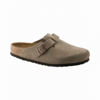 Calzado Zuecos BIRKENSTOCK Boston ante Taupe Plantilla Blanda