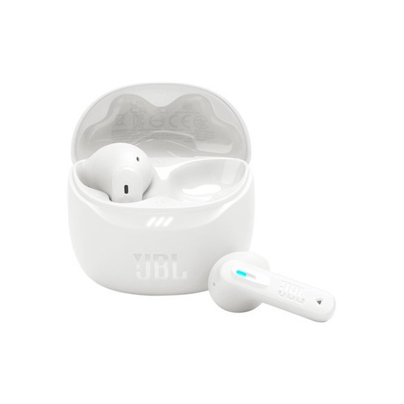 JBL Auricular Bluetooth TUNE FLEX 2 Blanco Cancelacion de Ruido 48H