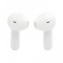 JBL Auricular Bluetooth TUNE FLEX 2 Blanco Cancelacion de Ruido 48H
