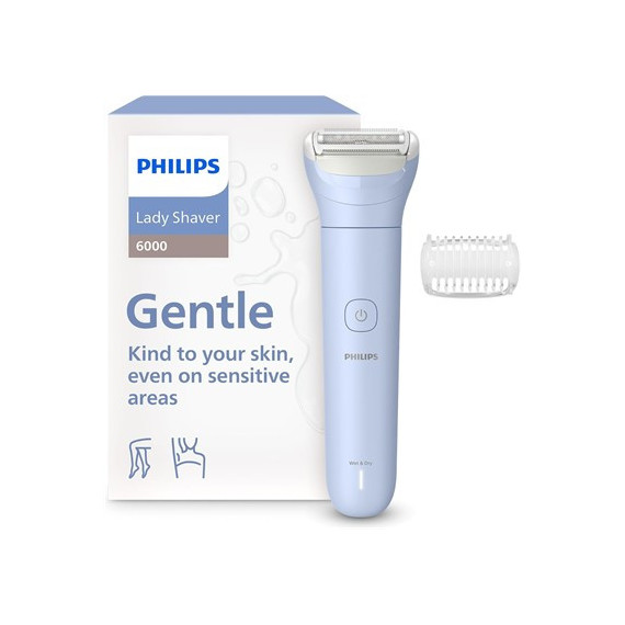 PHILIPS Afeitador De Piernas Y Axilas Lady Shave BRL127/00  Seco/Mojado Recargable