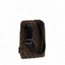 Guess Bandolera Marrón HMBOST P6123-COF