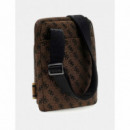 Guess Bandolera Marrón HMBOST P6123-COF