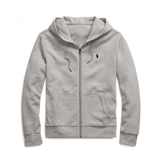 SUDADERA DE PUNTO DOBLE Y CREMALLERA