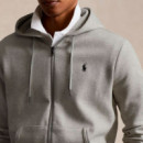SUDADERA DE PUNTO DOBLE Y CREMALLERA