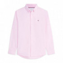 Camisa Oxford con cuello de botones