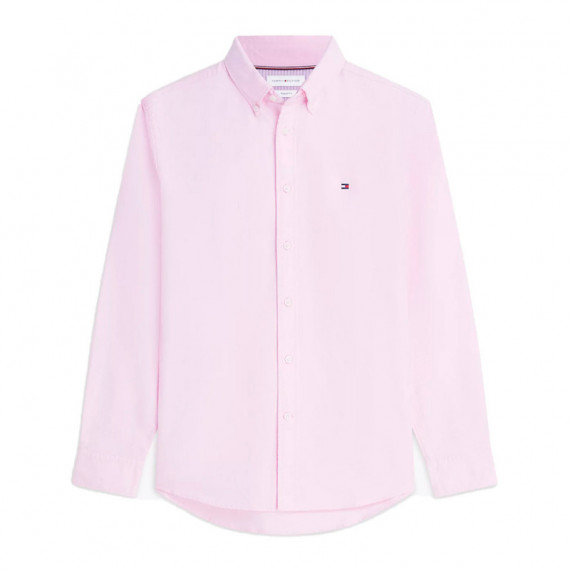 Camisa Oxford con cuello de botones