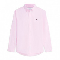 Camisa Oxford con cuello de botones