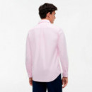 Camisa Oxford con cuello de botones