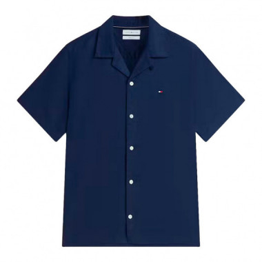 CAMISA LINEN BLEND SOLID