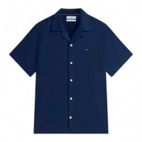 CAMISA LINEN BLEND SOLID