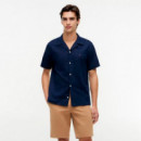 CAMISA LINEN BLEND SOLID