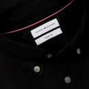 Camisa de corte regular en puro lino lavado