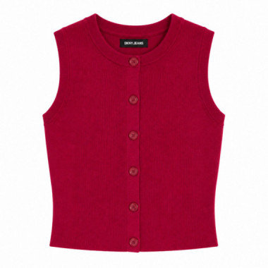 CAMISETA CROPPED SLEEVELESS LOGO