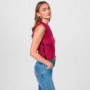 CAMISETA CROPPED SLEEVELESS LOGO