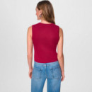 CAMISETA CROPPED SLEEVELESS LOGO