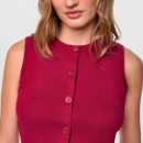 CAMISETA CROPPED SLEEVELESS LOGO