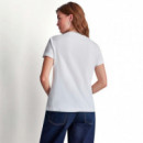 Camiseta JEANS STACKED RHINESTONE