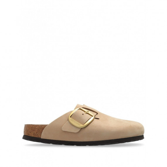 BIRKENSTOCK - boston big buckle lenb - Sandcastle - 1028052/Sandcastle