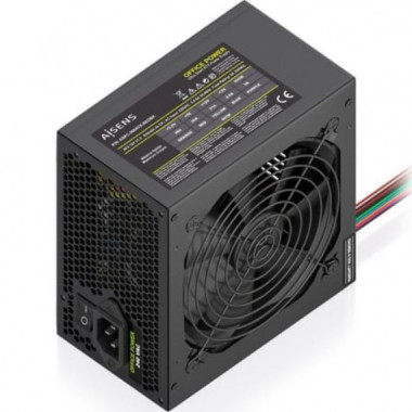 AISENS FUENTE DE ALIMENTACION ASPC-500ATX-SEOBK/ 500W/ Ventilador 12cm