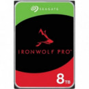 SEAGATE DISCO DURO 8TB 3.5 SATA III ST8000NT001  IRONWOLF PRO Ideal para NAS para el hogar, pequeñas oficinas/oficinas doméstic