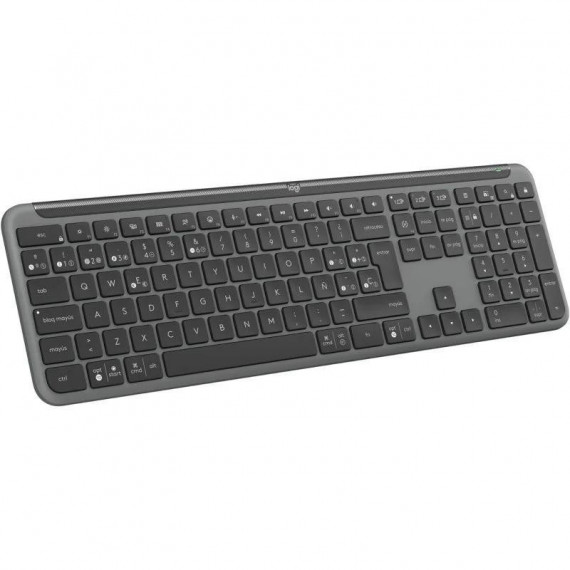 Teclado Logitech Signature Slim K950 Inalámbrico Bluetooth Grafito