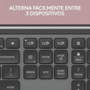Teclado Logitech Signature Slim K950 Inalámbrico Bluetooth Grafito