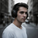Auriculares Inalámbricos NGS Artica Tempest Bluetooth con Micrófono y Jack (Negro)