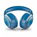 Auriculares NGS Artica Tempest Bluetooth Inalámbricos con Micrófono Azul
