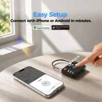 MILI Milock Rastreador Ios y Android Tipo Candado Tsa  (HD-P16-L)