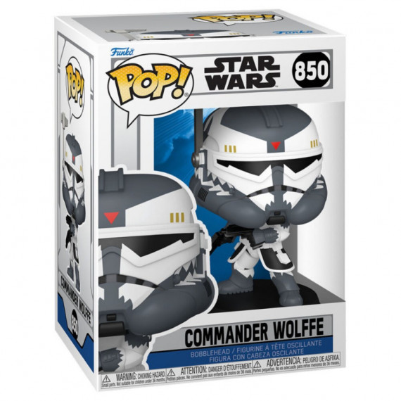 Funko POP Commander Wolffe Star Wars 850