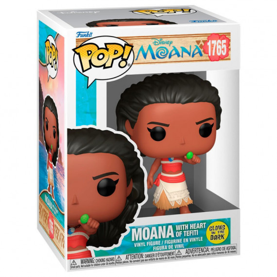 Funko POP Moana con corazon de Tefiti Moana 3 Glow 1765