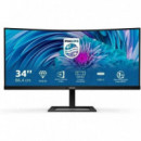 Monitor PHILIPS 34" 100HZ 4K Multimedia Reg Altura Curvo HDMI Dp Black
