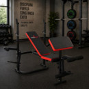 Banco de Musculacion Multifuncional Plegable Serie Multigym 400 ATHANSPORT