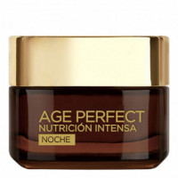 L'OREAL Age Perfect Crema Rica Reparadora Noche Pieles Maduras, 50ML